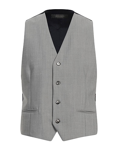 MESSAGERIE Waistcoat PATRIZIO PISCAGLIA Grey 54% Polyester, 44% Wool, 2% Elastane
