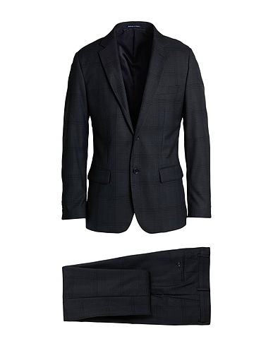 HERMAN & SONS Suits Charcoal Textile fibres