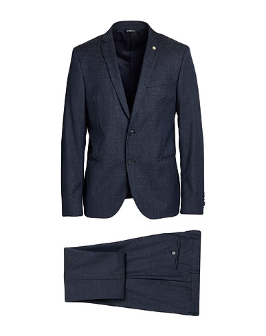 MANUEL RITZ Suits Midnight blue 100% Virgin Wool