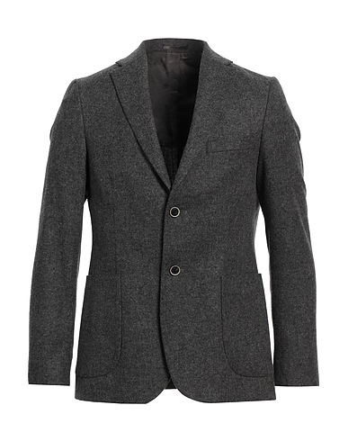 HERMAN & SONS Blazer Grey 100% Wool
