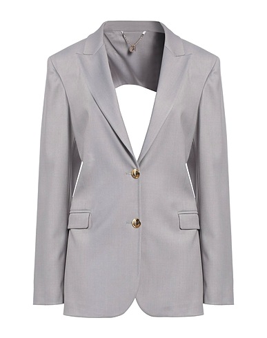 REVISE CONCEPT Blazer Light grey 66% Polyester, 31% Viscose, 3% Elastane