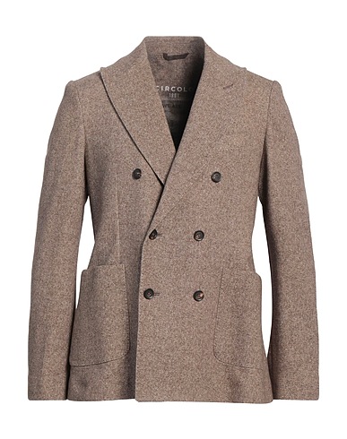CIRCOLO 1901 Blazer Brown 95% Cotton, 5% Elastane