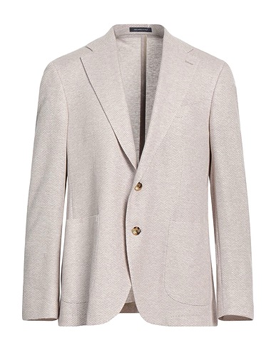 SARTORIA LATORRE テーラードジャケット ベージュ リネン 45% / コットン 36% / ポリエステル 19%
