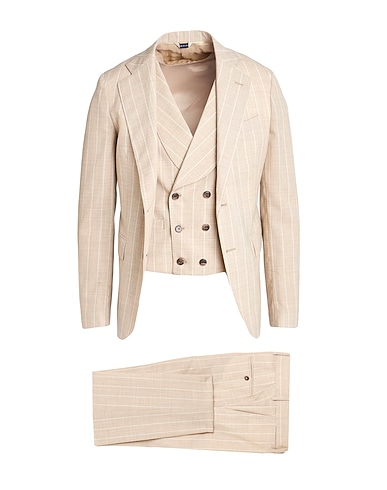 BRIAN DALES Anzüge Beige 100% Wolle