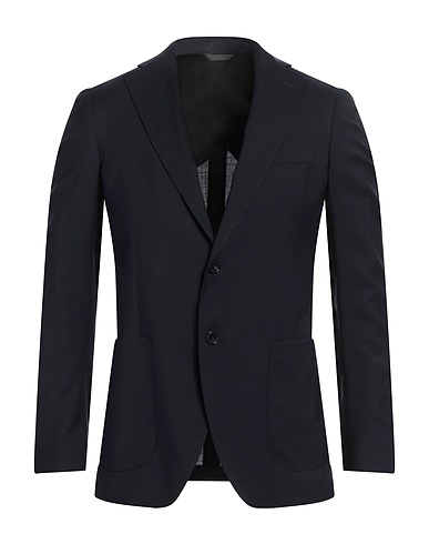 IDEA ITALIAN DESIGN ELEMENTS OF APPAREL Blazer Midnight blue 100% Virgin Wool