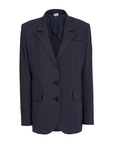 ASPESI Blazer Midnight blue 53% Polyester, 43% Virgin Wool, 4% Elastane