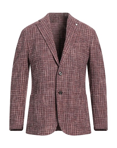 L.B.M. 1911 Blazer Brick red 50% Virgin Wool, 21% Cotton, 14% Nylon, 10% Viscose, 5% Polyester