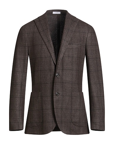 BOGLIOLI Blazer Dark brown 80% Virgin Wool, 20% Polyester