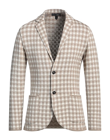 LARDINI Blazer Beige 75% Wool, 20% Silk, 5% Cashmere