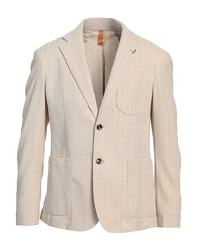 OVER/D Blazer Beige 68% Polyester, 28% Viscose, 4% Elastane