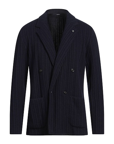 LARDINI Blazer Midnight blue 100% Cashmere