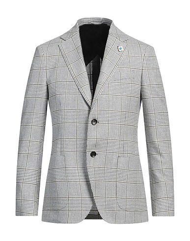 LARDINI Blazer 73% Wool, 27% Silk