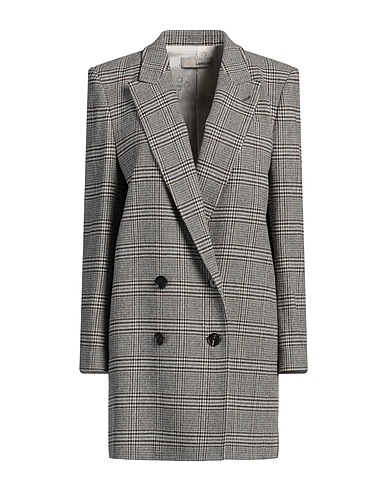 LARDINI Blazer Grey 72% Wool, 27% Polyamide, 1% Elastane