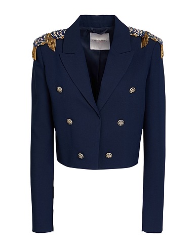 ERMANNO FIRENZE Blazer Midnight blue 100% Polyester