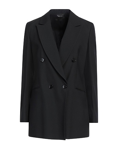 BRIAN DALES Blazer Black 67% Wool, 30% Polyamide, 3% Elastane