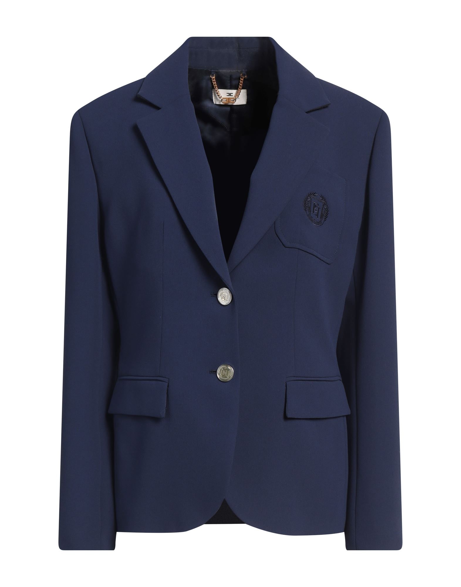 【関税・送料込み】ELISABETTA FRANCHI BLAZERS ELISABETTA FRANCHI | Black Women's Blazer | YOOX