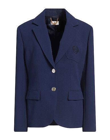 ELISABETTA FRANCHI Blazer Navy blue 100% Polyester