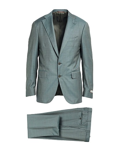 CANALI スーツ グレー ウール 100%