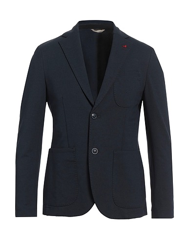 AT.P.CO Blazer Navy blue 30% Cotton, 30% Wool, 30% Polyester, 10% Polyamide