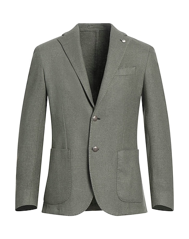 L.B.M. 1911 Blazer Sage green 80% Virgin Wool, 20% Polyester