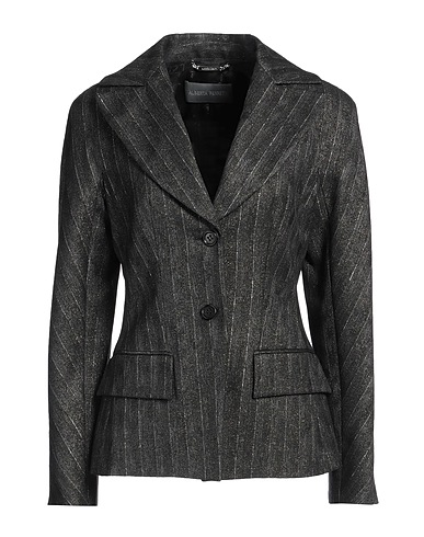 ALBERTA FERRETTI Blazer Black 39% Polyester, 30% Wool, 19% Viscose, 12% Polyamide