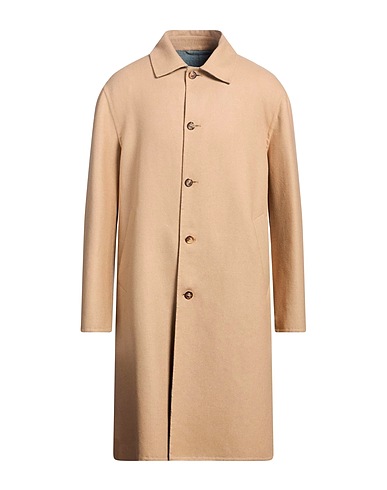 LARDINI Coat Camel 53% Wool, 32% Silk, 15% Cashmere