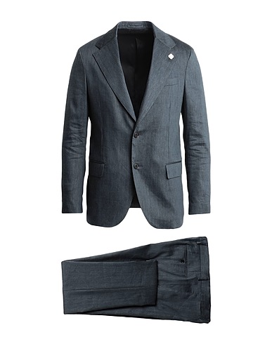 LARDINI Suits 53% Linen, 25% Polyester, 20% Wool, 2% Elastane