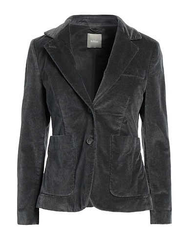 KILTIE Blazer Charcoal 68% Cotton, 30% Viscose, 2% Elastane