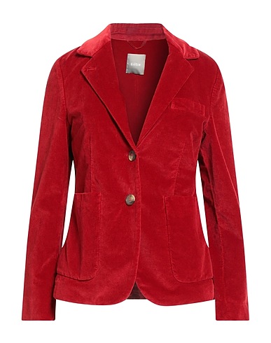 KILTIE Blazer Red 68% Cotton, 30% Viscose, 2% Elastane