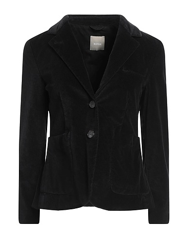 KILTIE Blazer Black 68% Cotton, 30% Viscose, 2% Elastane