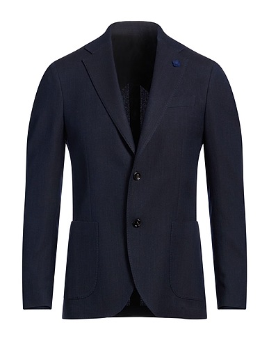 LARDINI Blazers Nachtblau 56% Wolle, 44% Baumwolle