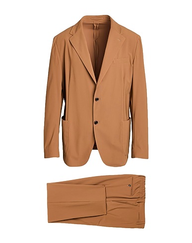 LARDINI Suits Brown 71% Polyamide, 29% Elastane