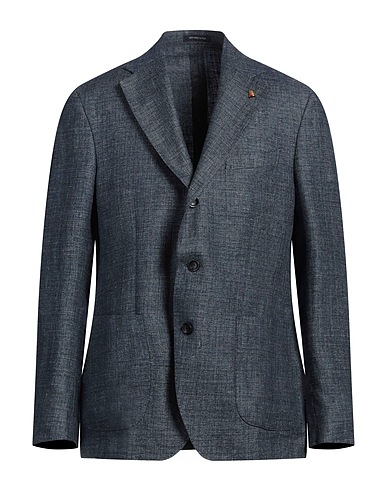 SARTORIA LATORRE Blazers Marineblau 58% Leinen, 42% Schurwolle