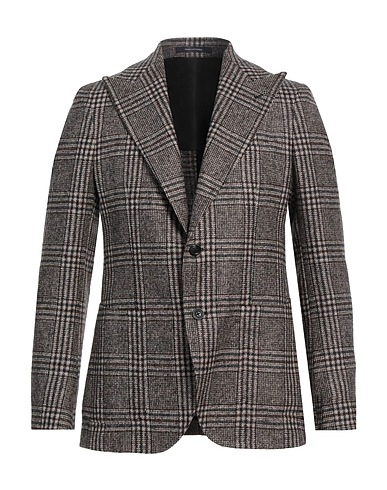 TAGLIATORE Blazer Brown 58% Wool, 33% Alpaca wool, 9% Polyamide