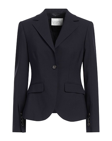 BALLANTYNE Blazer Midnight blue 53% Polyester, 43% Virgin Wool, 4% Elastane