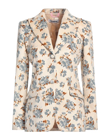 VIVETTA Blazer Beige 100% Cotton