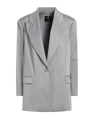 CRISTINAEFFE Giacca Grigio 65% Poliestere, 33% Viscosa, 2% Elastan