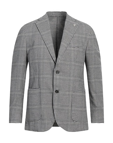 LUBIAM Blazer Grigio 100% Cotone
