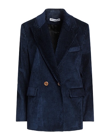 ATTIC AND BARN Blazer Navy 50% Cotton, 50% Viscose