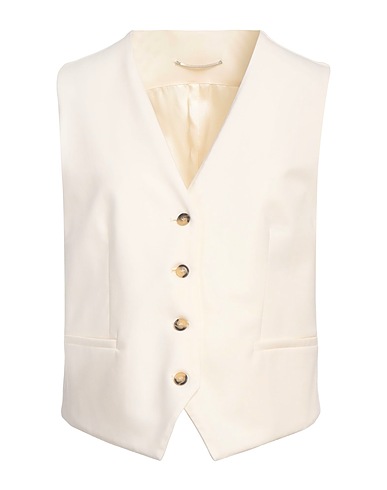 PT Torino Vest Cream 95% Virgin Wool, 5% Elastane