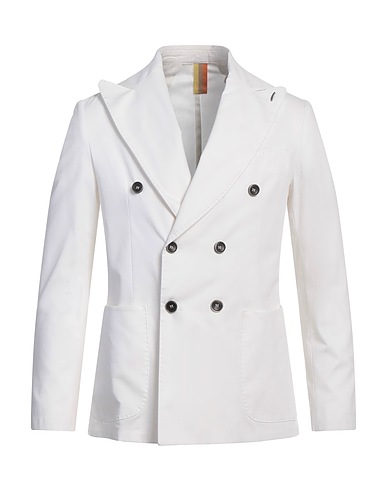 OVER/D Blazer White 98% Cotton, 2% Elastane