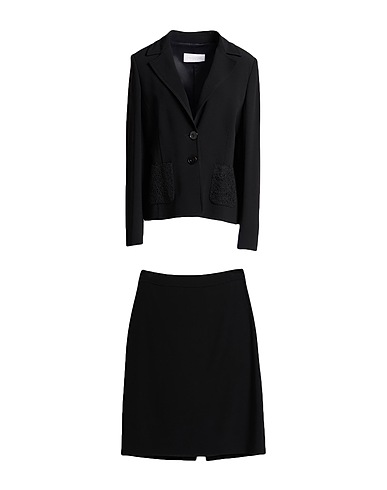 VALENTINO GARAVANI Suit Black 64% Viscose, 33% Acetate, 3% Elastane