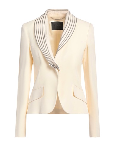 JOHN RICHMOND Blazer Ivory 57% Viscose, 35% Linen, 8% Polyamide