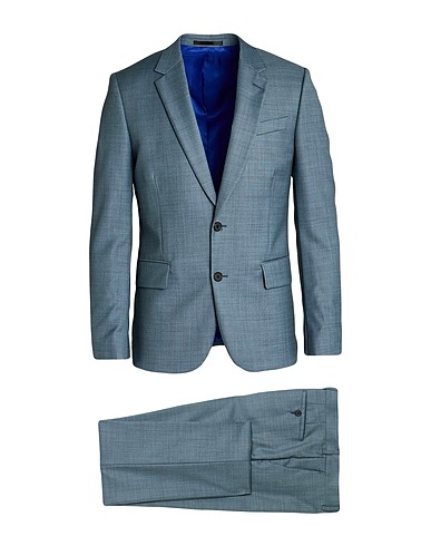 PAUL SMITH Suits Slate blue 100% Wool
