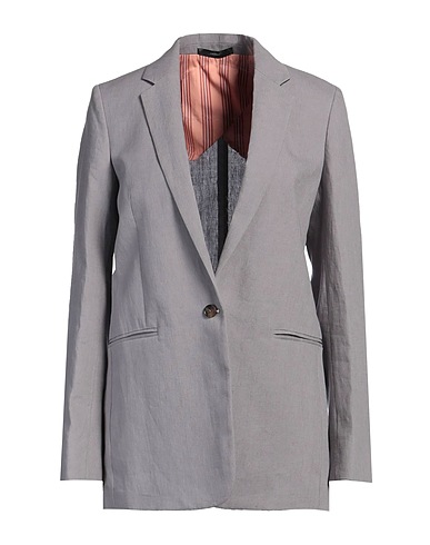 PAUL SMITH Blazer Grey 100% Linen