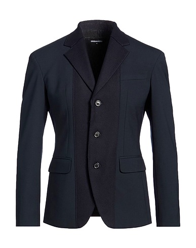 DSQUARED2 Blazer Midnight blue 95% Virgin Wool, 5% Elastane