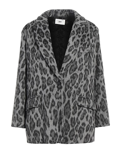 SOLOTRE Blazer Grey 37% Acrylic, 25% Polyester, 18% Viscose, 16% Wool, 4% Polyamide