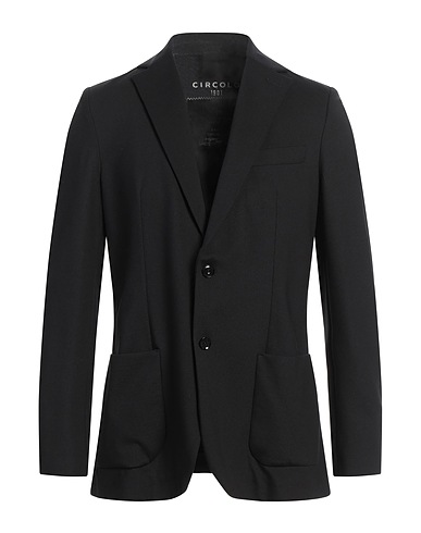 CIRCOLO 1901 Blazer Black 60% Cotton, 36% Polyamide, 4% Elastane