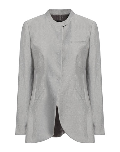 EMPORIO ARMANI Jacket ICON Grey 38% Lyocell, 25% Linen, 22% Viscose, 15% Polyamide
