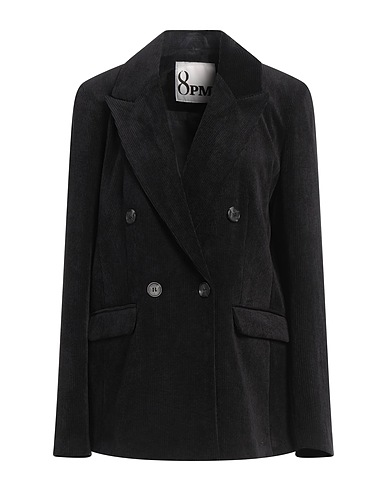 8PM Blazer Black 85% Polyester, 12% Nylon, 3% Elastane